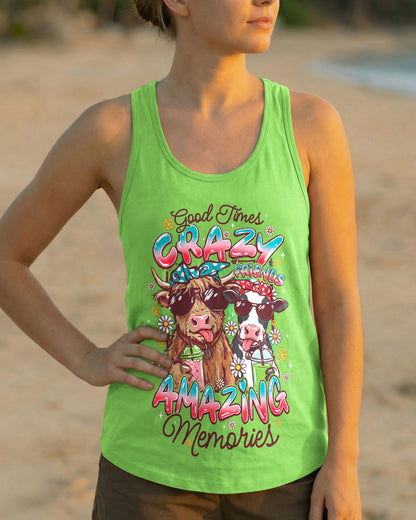 GOOD TIMES CRAZY FRIENDS COW ALL OVER PRINT - TYQY3006263