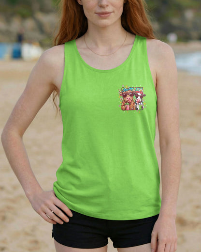 GOOD TIMES CRAZY FRIENDS COW ALL OVER PRINT - TYQY3006263