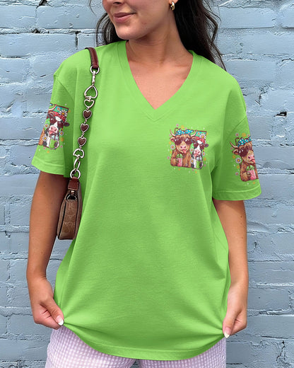 GOOD TIMES CRAZY FRIENDS COW ALL OVER PRINT - TYQY3006263