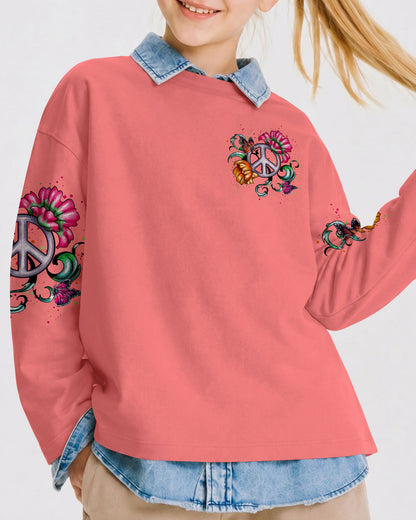 STAY WILD FLOWER CHILD KIDS ALL OVER PRINT - YHLN1812233