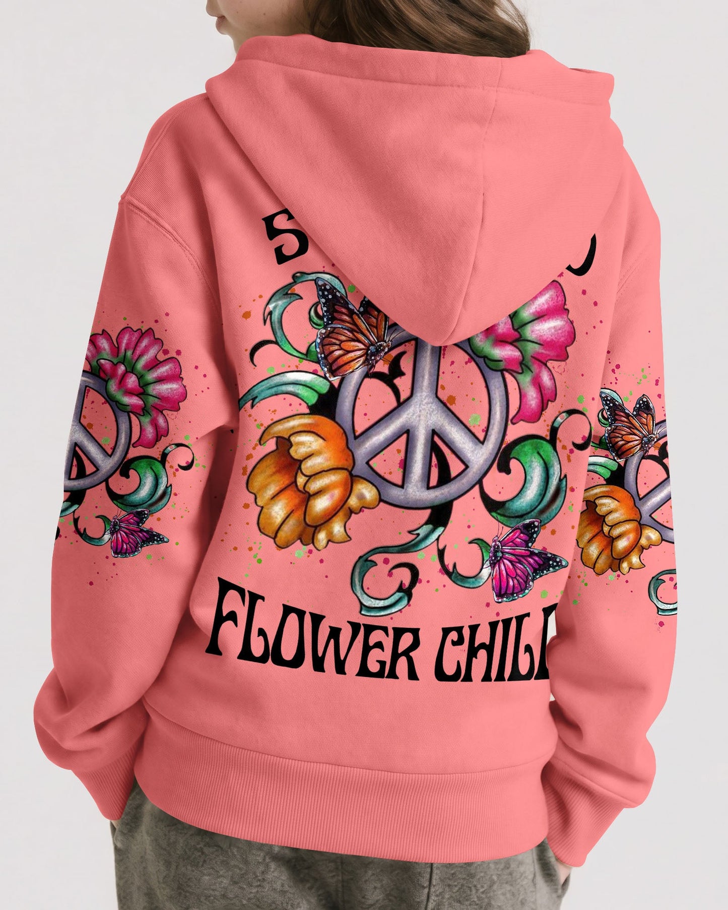 STAY WILD FLOWER CHILD KIDS ALL OVER PRINT - YHLN1812233
