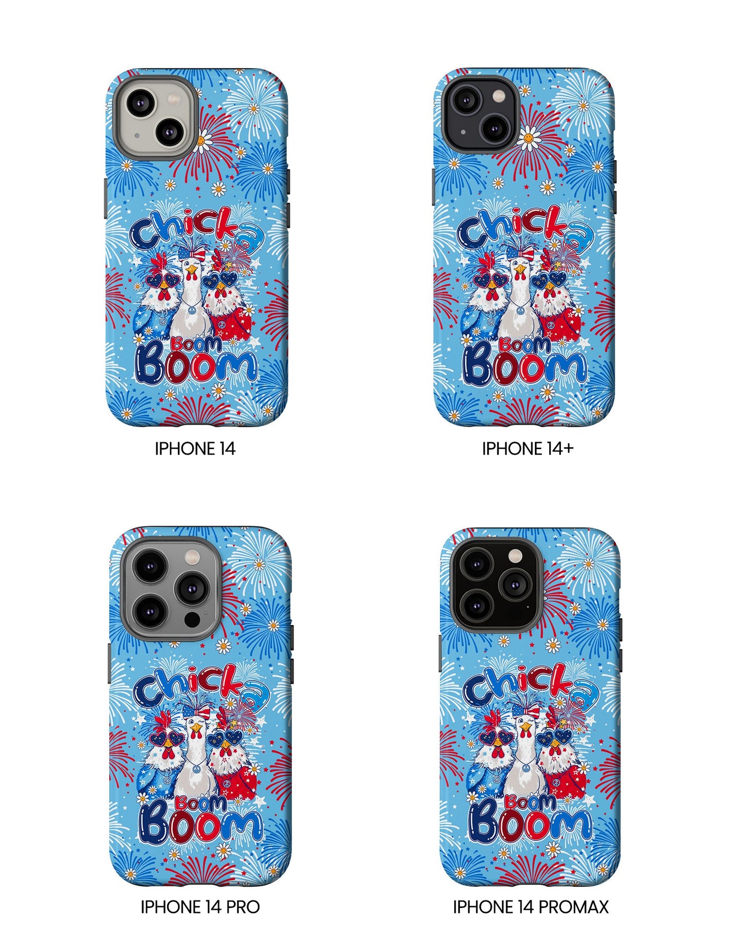 CHICKA BOOM BOOM HIPPIE CHICKEN PHONE CASE - TY0406261