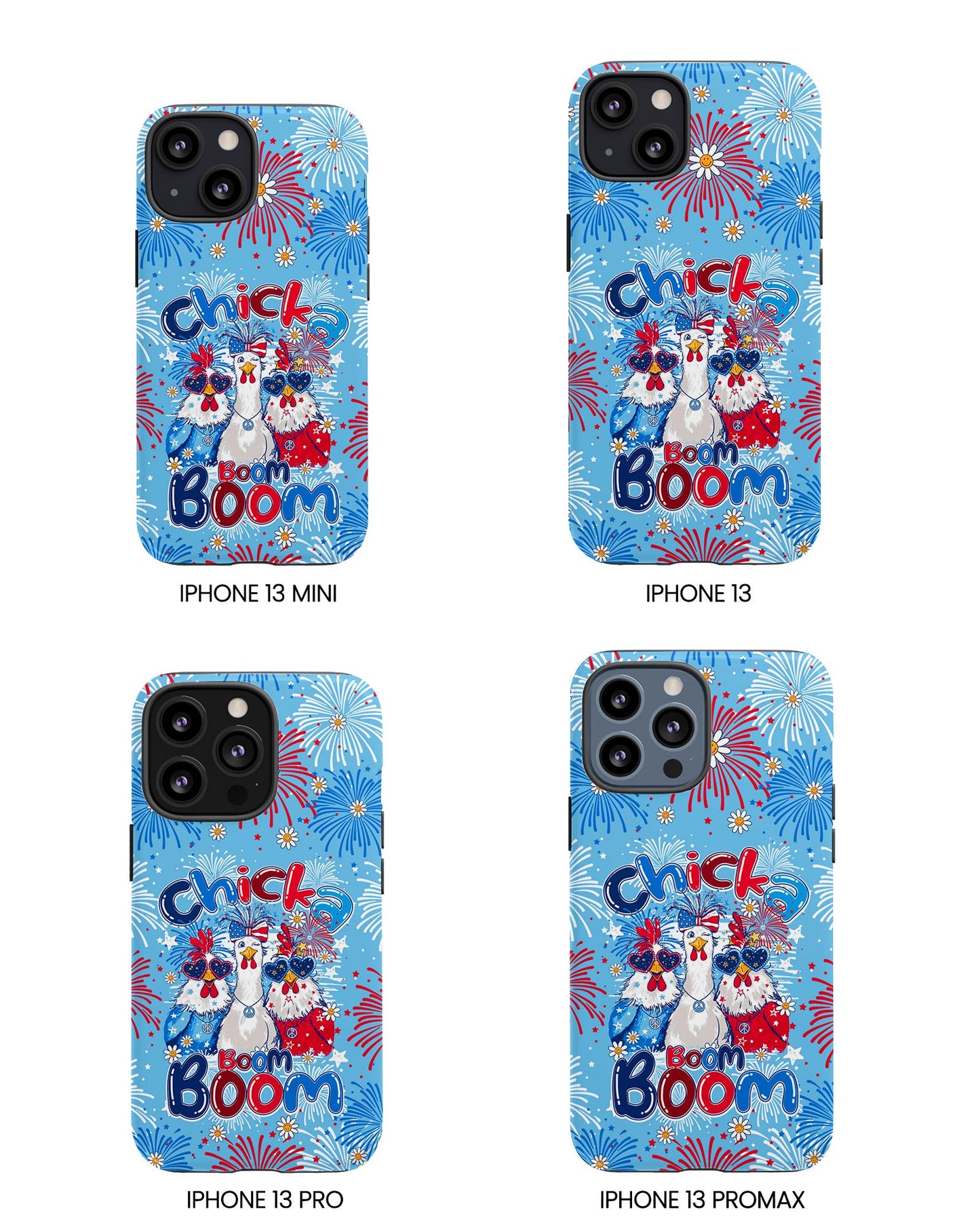 CHICKA BOOM BOOM HIPPIE CHICKEN PHONE CASE - TY0406261