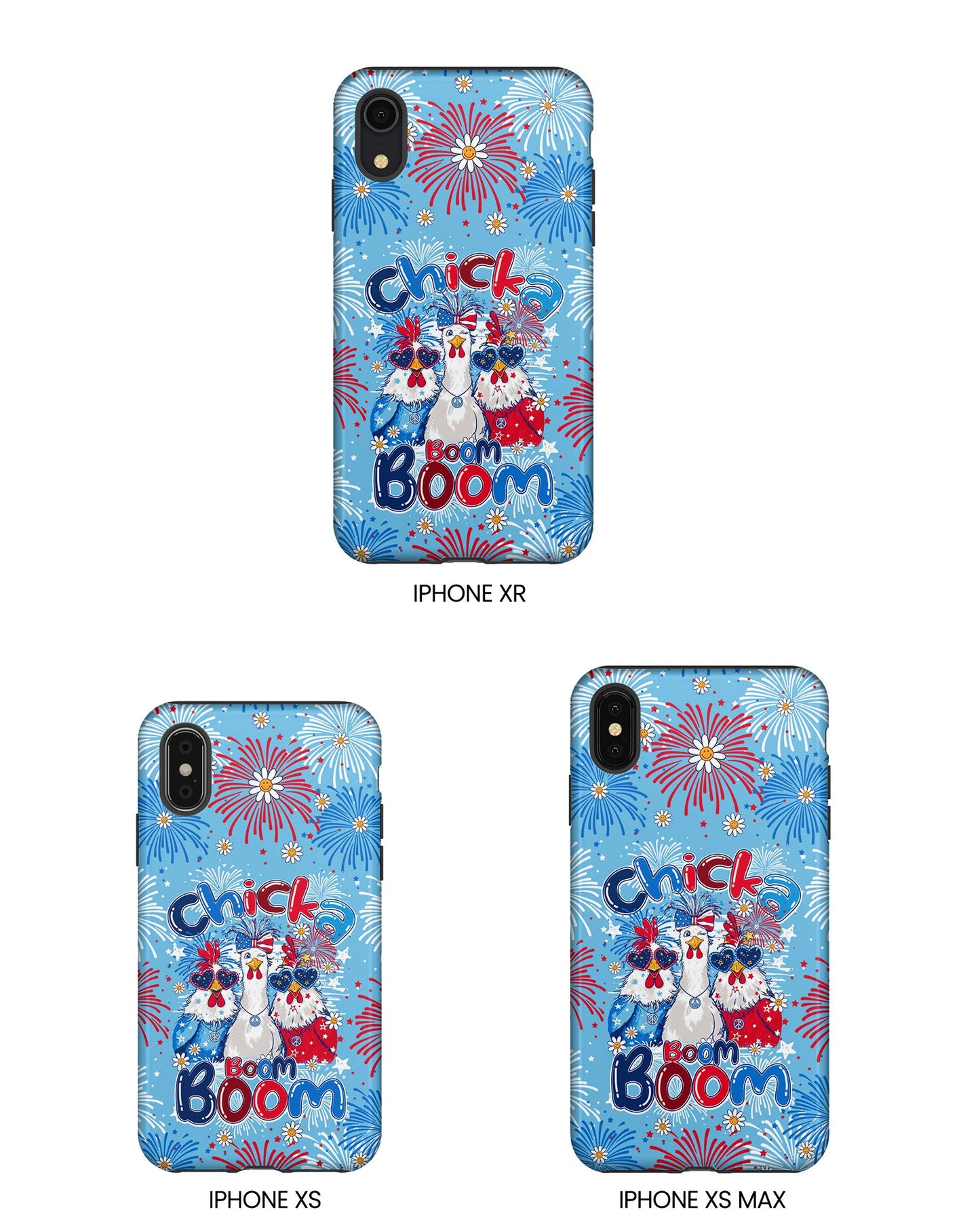 CHICKA BOOM BOOM HIPPIE CHICKEN PHONE CASE - TY0406261