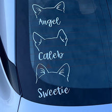 Load image into Gallery viewer, Customize Dog Ears Sticker With Name
