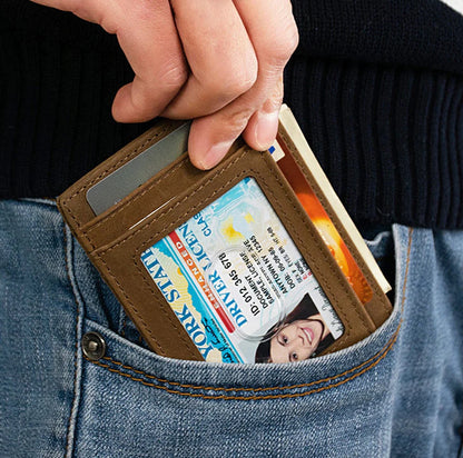 Customized Best Dad Ever Card Wallet