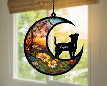 Load image into Gallery viewer, Personalized Pet Dog Cat Memorial Suncatcher
