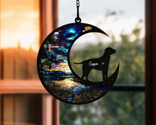 Load image into Gallery viewer, Personalized Pet Dog Cat Memorial Suncatcher
