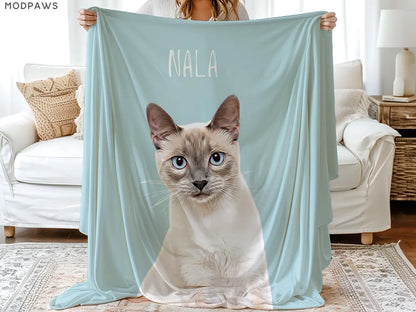 Personalized Pet Soft Blanket