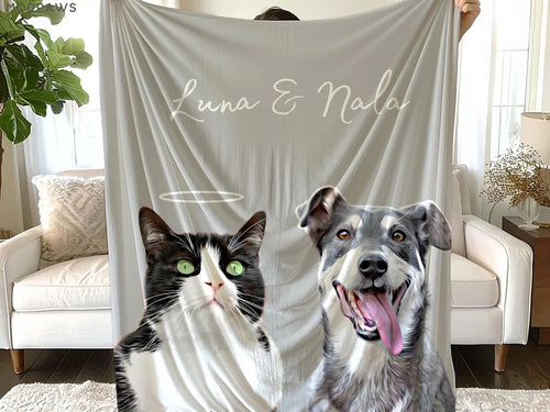 Personalized Pet Soft Blanket