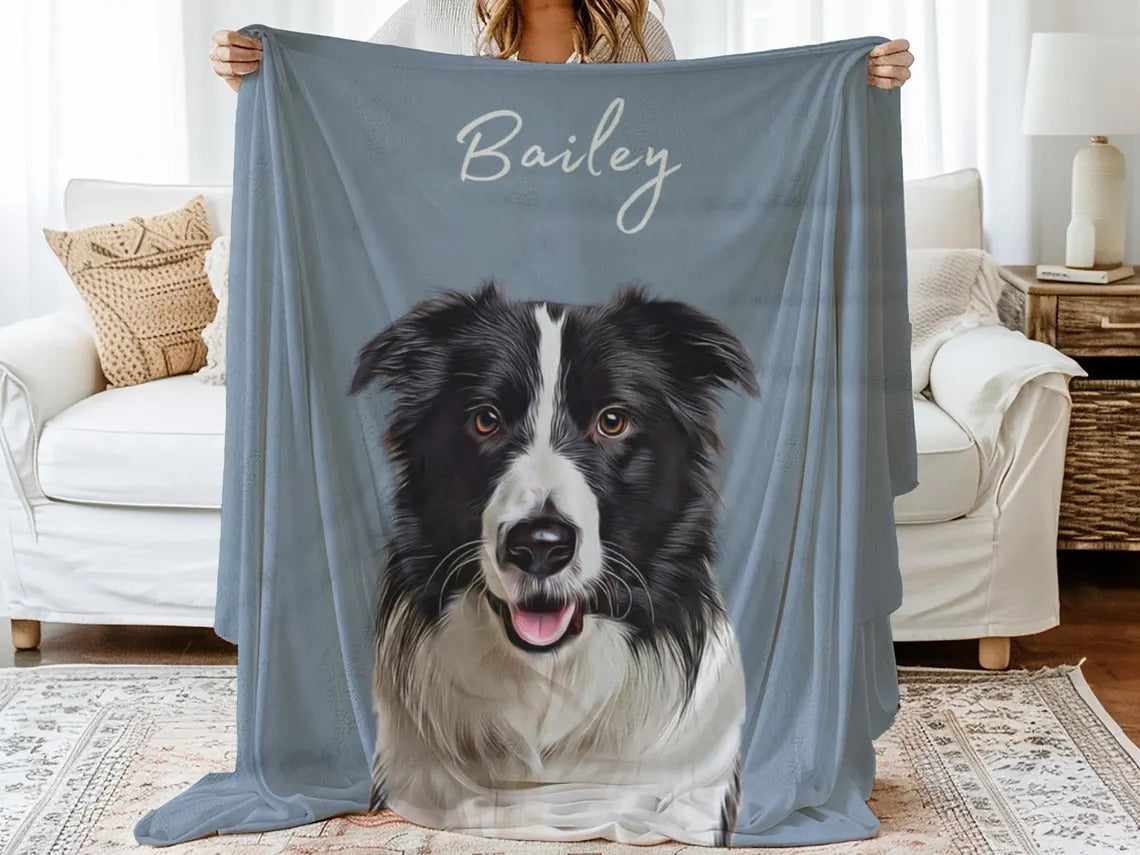 Personalized Pet Soft Blanket