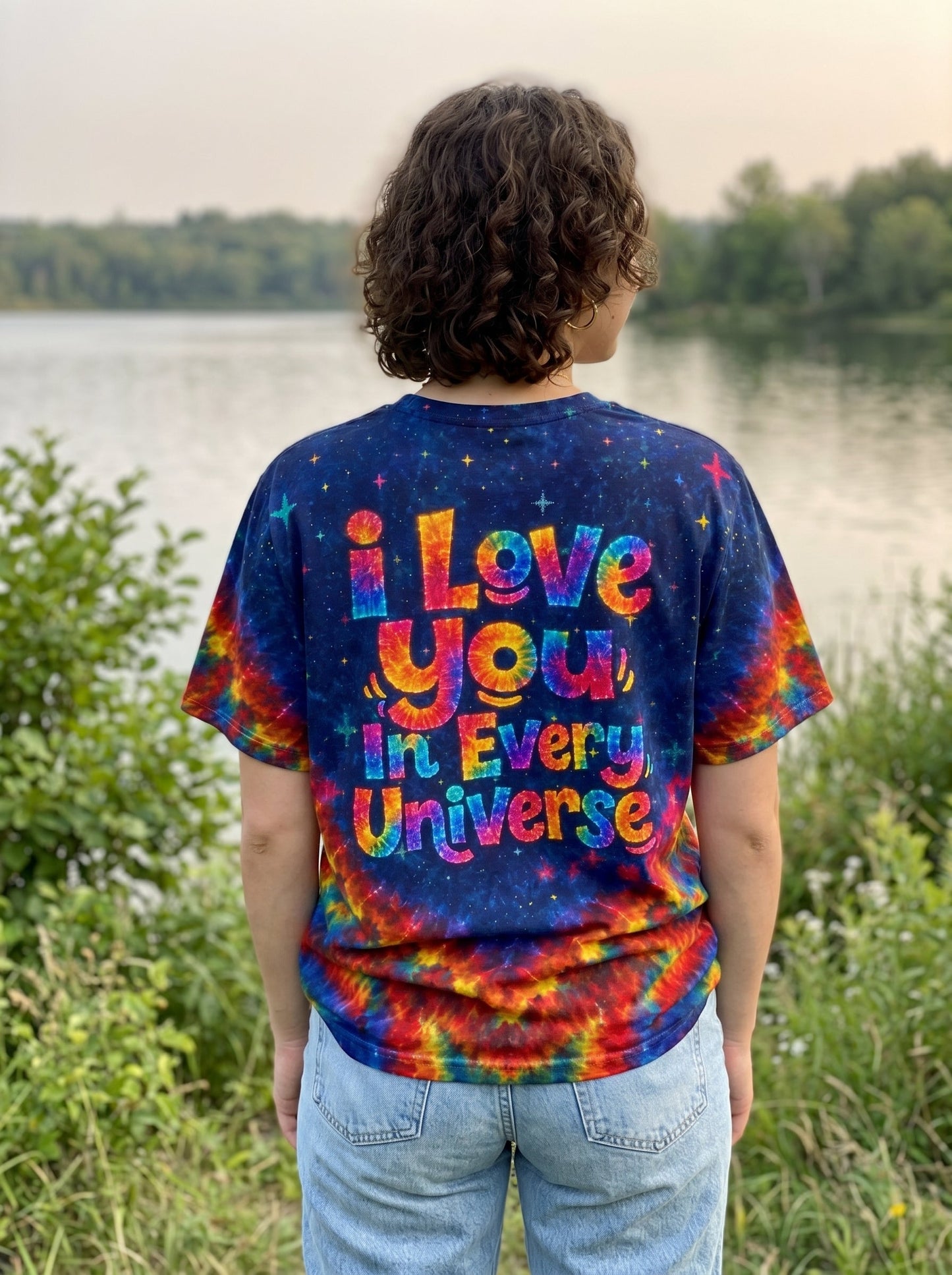 I LOVE YOU IN EVERY UNIVERSE CAT ALL OVER PRINT - KMTM1706261
