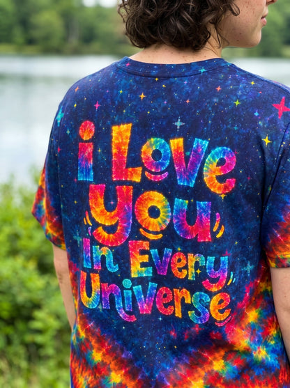 I LOVE YOU IN EVERY UNIVERSE CAT ALL OVER PRINT - KMTM1706261