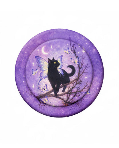 I BELIEVE THERE ARE ANGELS AMONG US BLACK CAT MAGSAFE PHONE GRIP - TLNO2605262