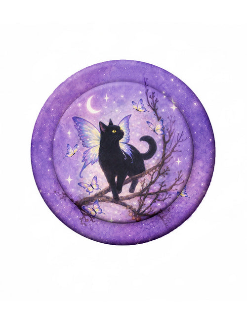 I BELIEVE THERE ARE ANGELS AMONG US BLACK CAT MAGSAFE PHONE GRIP - TLNO2605262