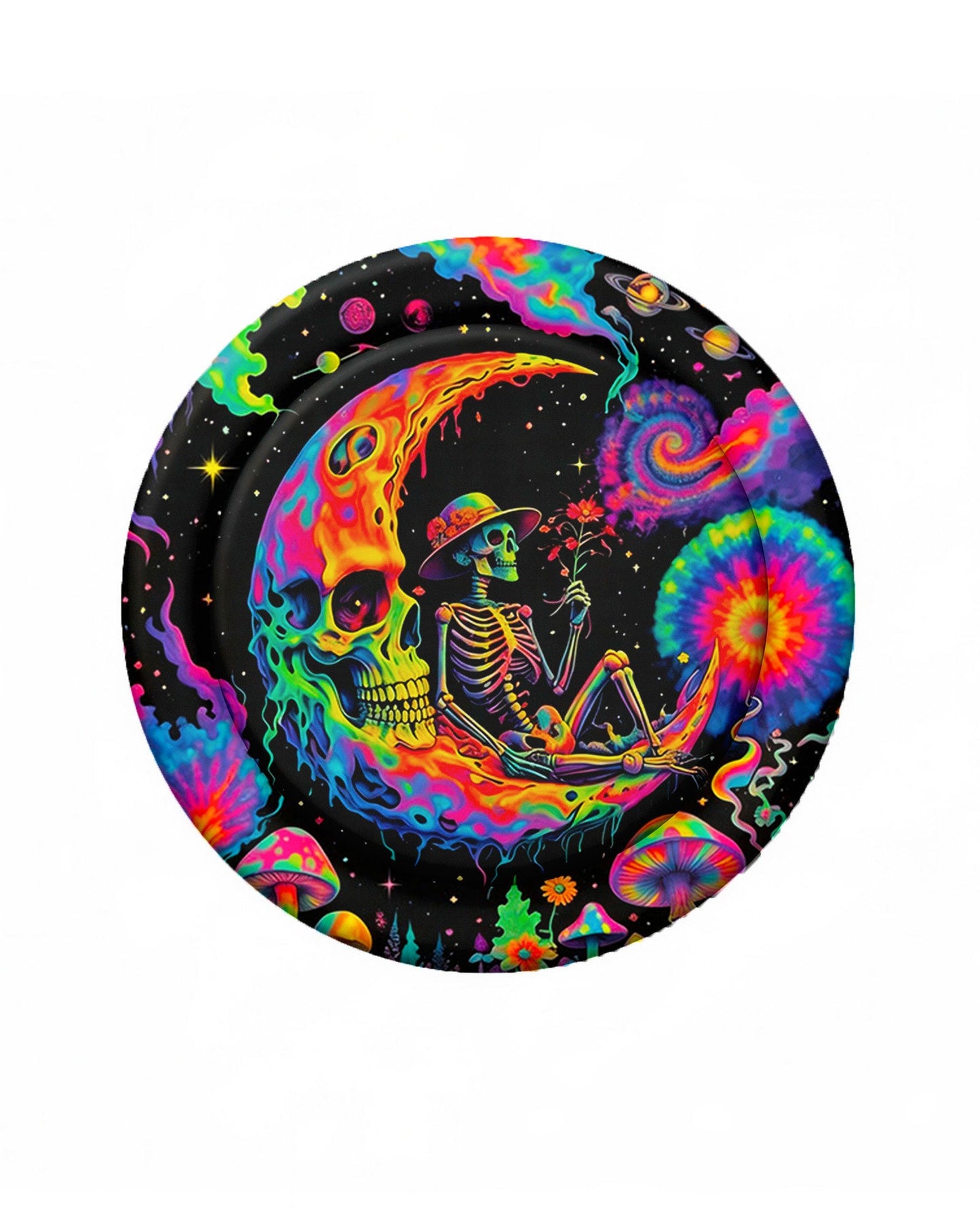HIPPIE SKULL PSYCHEDELIC MAGSAFE PHONE GRIP - TLNO2904262