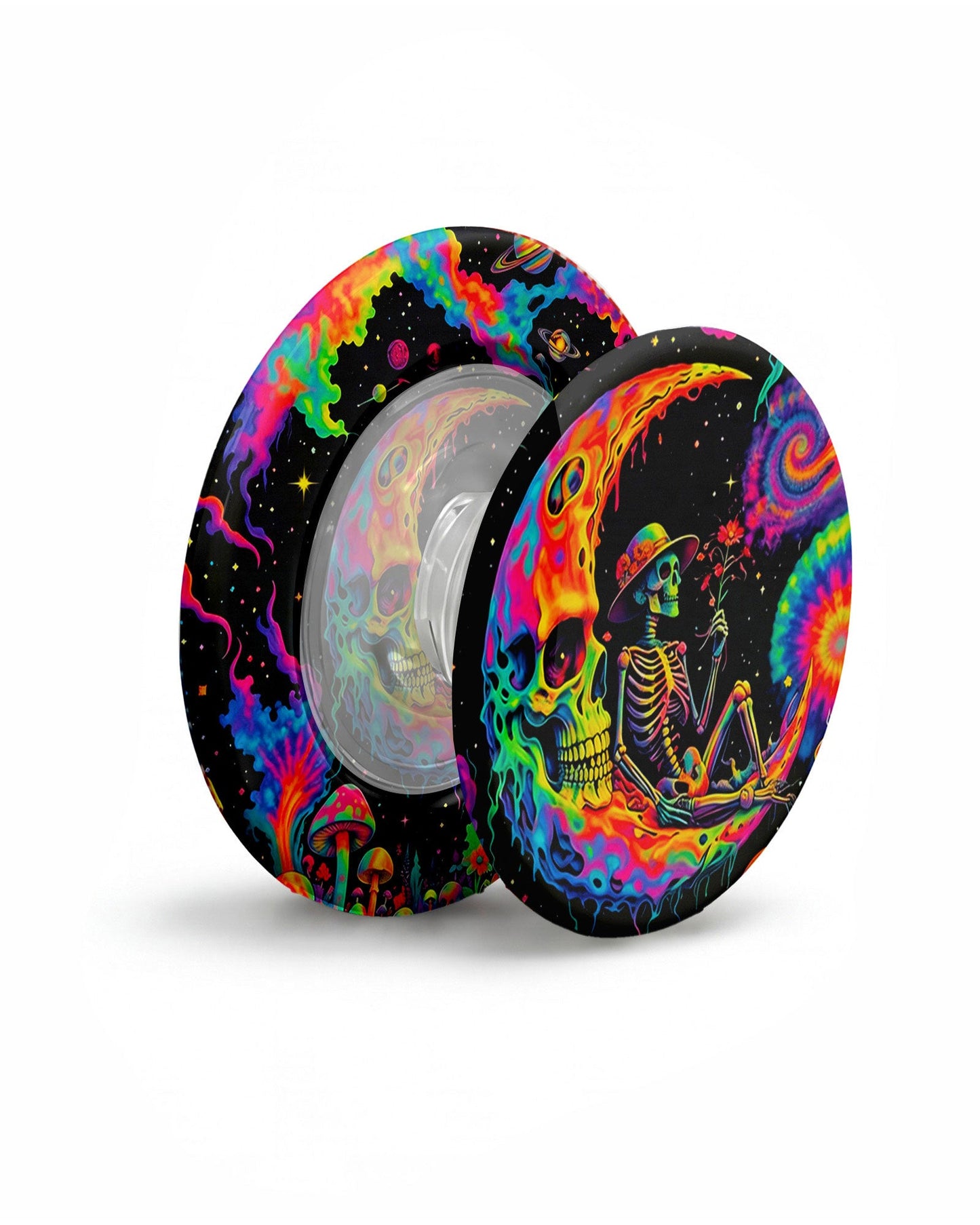 HIPPIE SKULL PSYCHEDELIC MAGSAFE PHONE GRIP - TLNO2904262