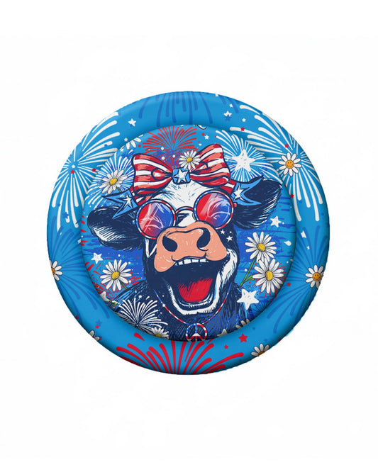 RED WHITE AND MOOO COW MAGSAFE PHONE GRIP  - TY1306262