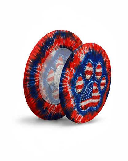 MAGSAFE PHONE GRIPPAW PRINT RED WHITE & BLUE MAGSAFE PHONE GRIP - TLHN0405264