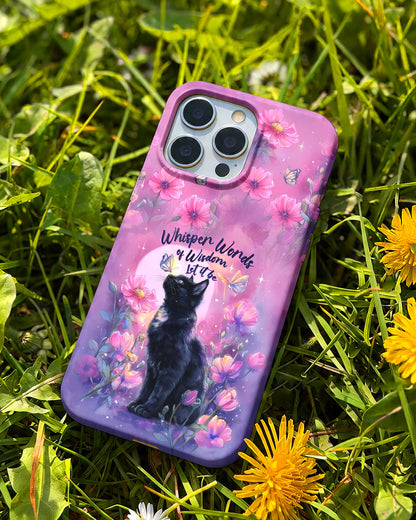 WHISPER WORDS OF WISDOM LET IT BE CAT PHONE CASE - TLHG2605264