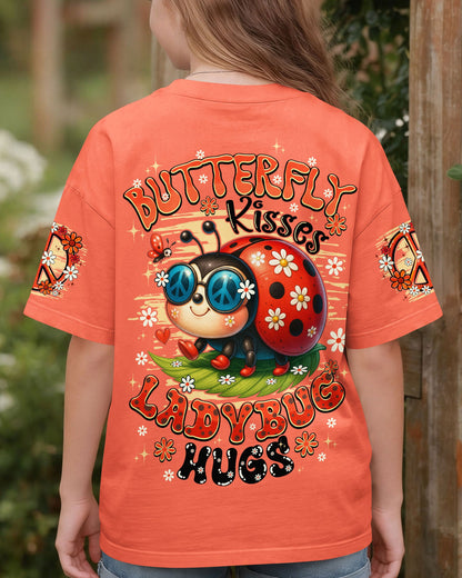 BUTTERFLY KISSES AND LADYBUG HUGS KIDS ALL OVER PRINT - TYQY1006262