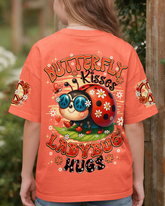 BUTTERFLY KISSES AND LADYBUG HUGS KIDS ALL OVER PRINT - TYQY1006262