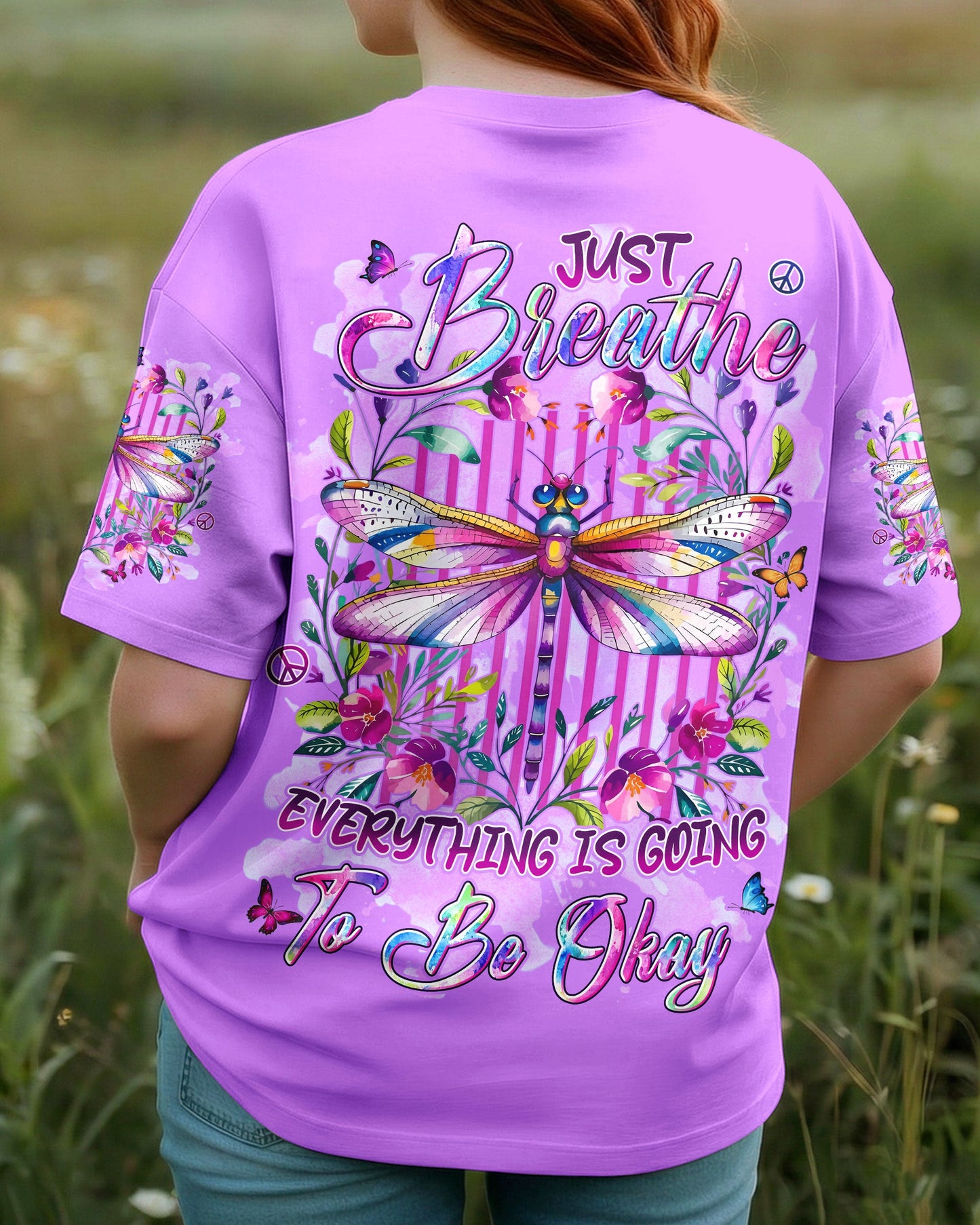 JUST BREATHE DRAGONFLY ALL OVER PRINT - TYLN1006262
