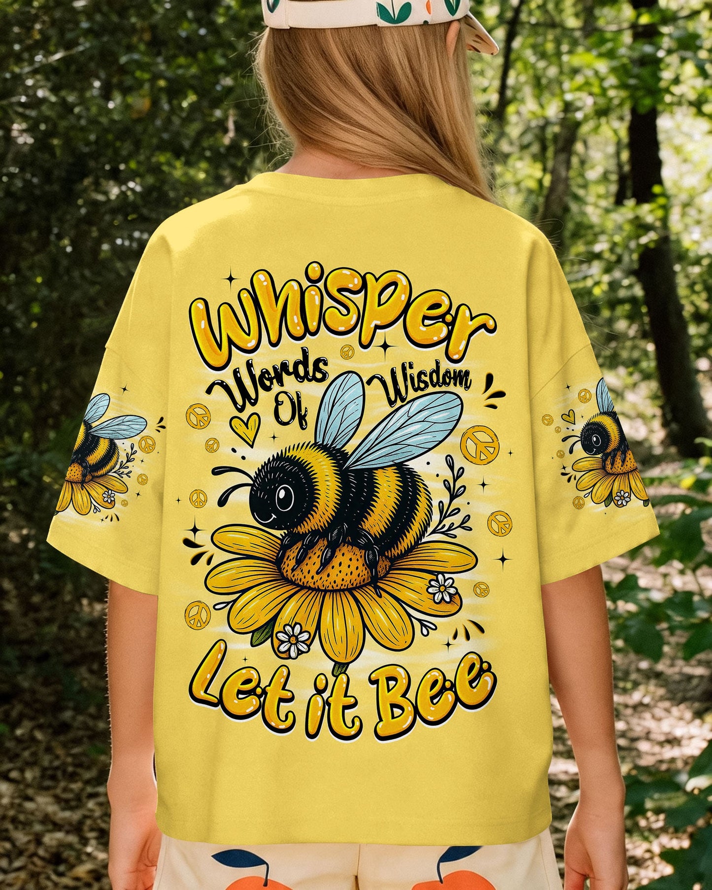 WHISPER WORDS OF WISDOM LET IT BEE KIDS ALL OVER PRINT - TYQY1106262