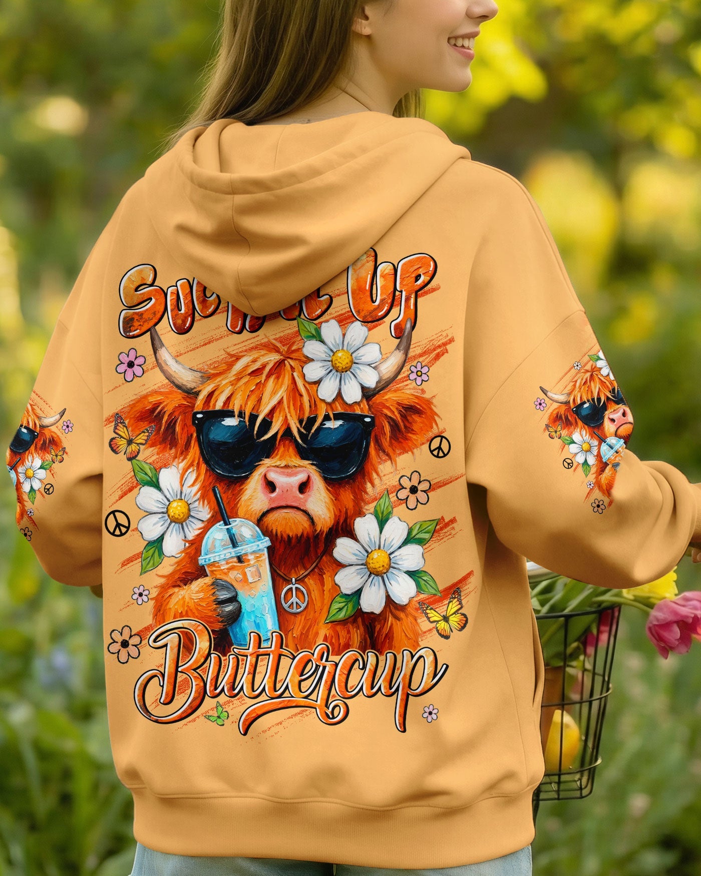 SUCK IT UP BUTTERCUP COW ALL OVER PRINT - TYLN1106261
