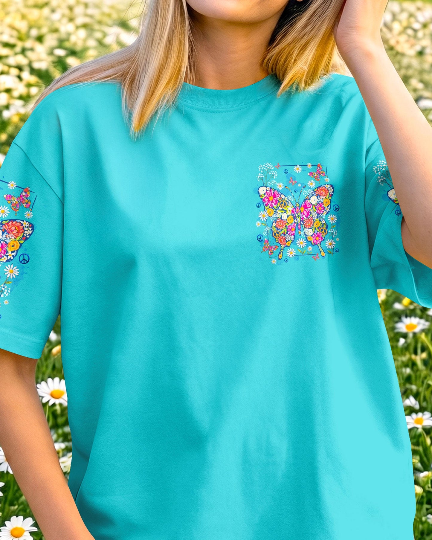 BREATHE IT ALL IN BUTTERFLY ALL OVER PRINT - TYQY1906261