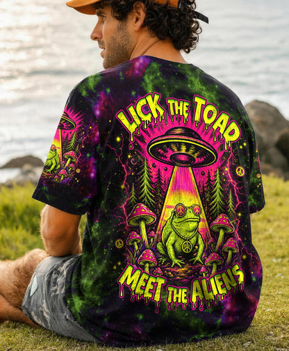 LICK THE TOAD MEET THE ALIENS ALL OVER PRINT   - TLHG1906263