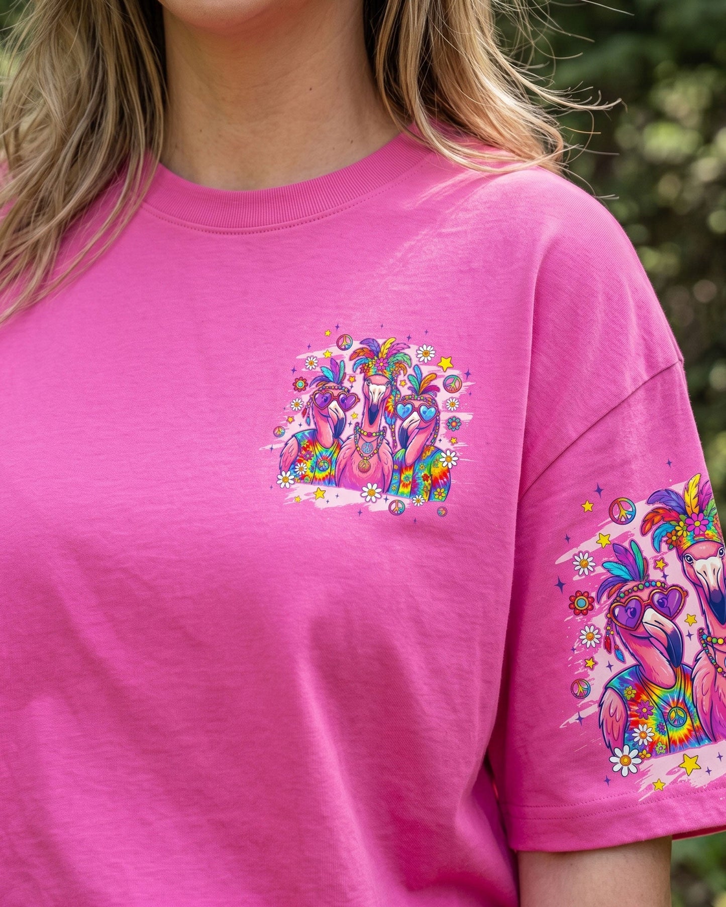 LET'S GO GIRLS FLAMINGO ALL OVER PRINT - TYQY2706261