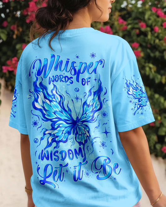WHISPER WORDS OF WISDOM LET IT BE BUTTERFLY ALL OVER PRINT - TYLN0907263