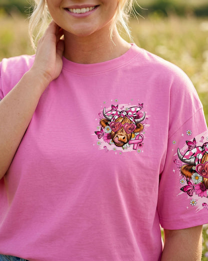 IN OCTOBER WE WEAR PINK COW BREAST CANCER AWARENESS ALL OVER PRINT - TYQY2906261