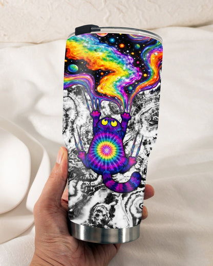 SCRATCHING CAT GALAXY TUMBLER - KMTM1004262