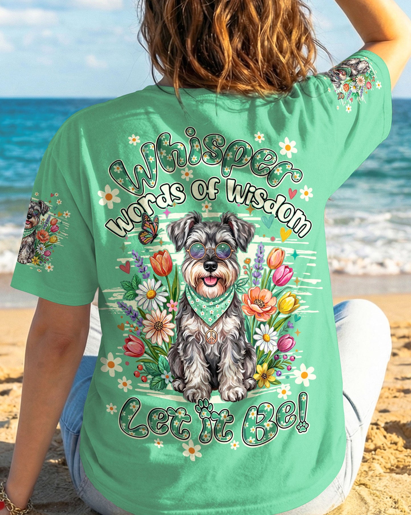 WHISPER WORDS OF WISDOM LET IT BE SCHNAUZER DOG ALL OVER PRINT - TY2204261