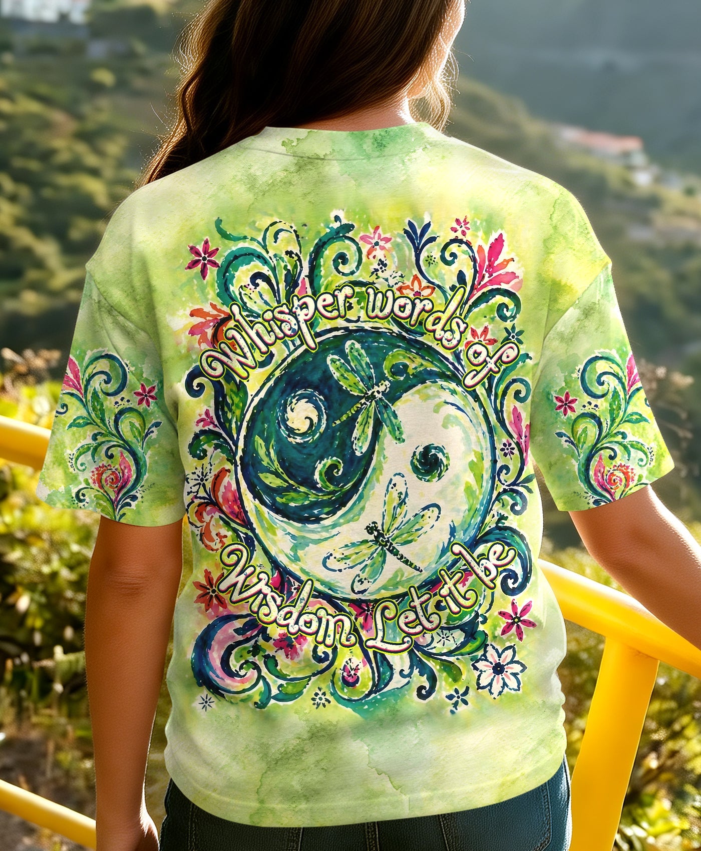 WHISPER WORDS OF WISDOM LET IT BE YINYANG ALL OVER PRINT - TLHG2804262