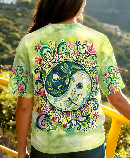 WHISPER WORDS OF WISDOM LET IT BE YINYANG ALL OVER PRINT - TLHG2804262