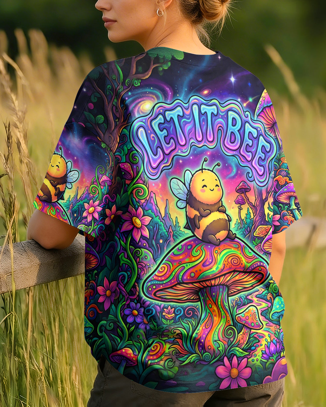 LET IT BEE PSECHEDELIC BEE ALL OVER PRINT - TLHG0804263