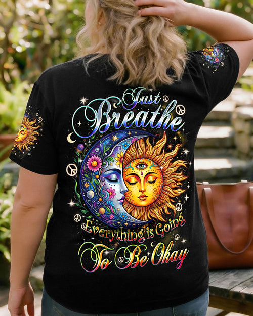 JUST BREATHE SUN AND MOON ALL OVER PRINT - TYQY2104261