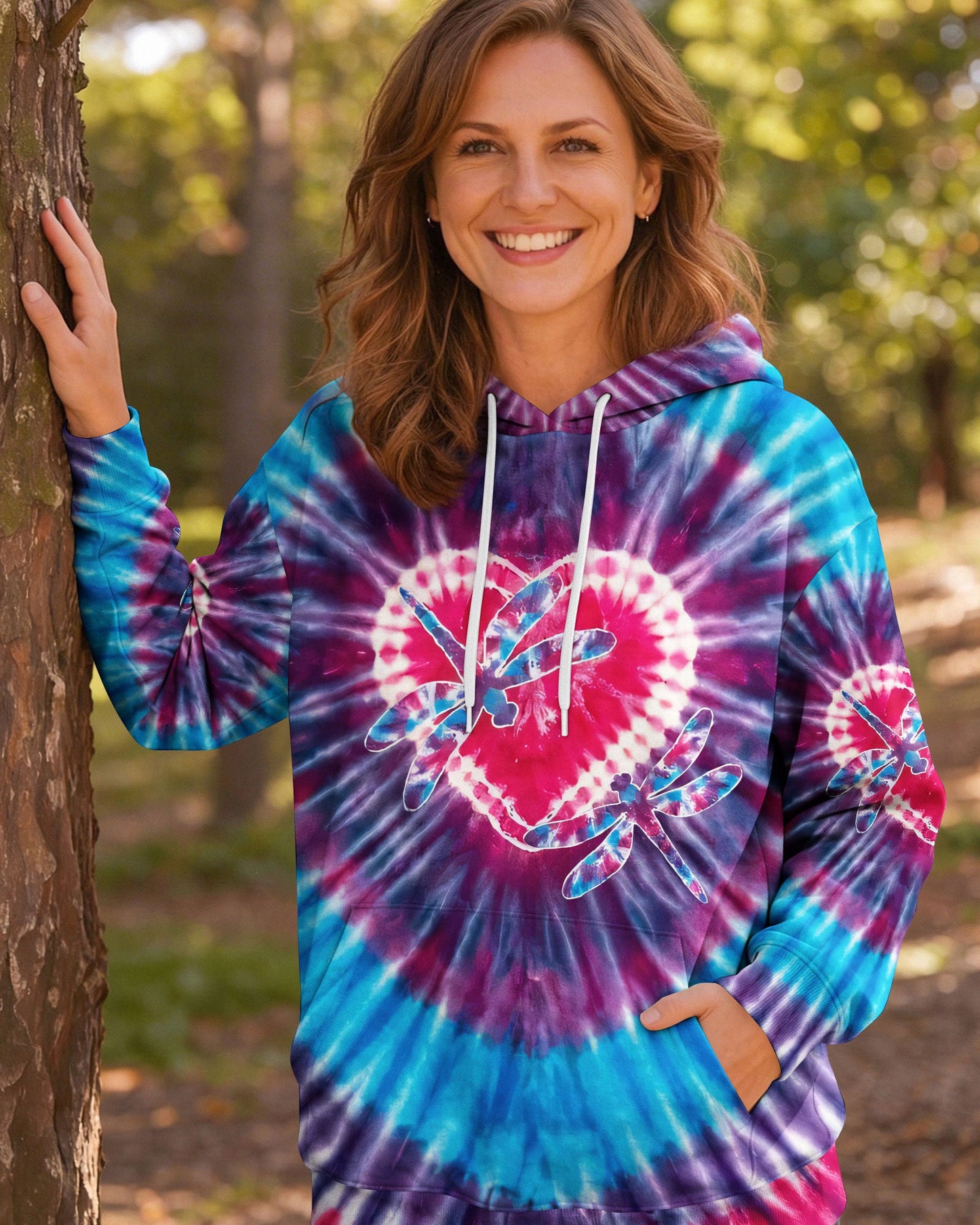 DRAGONFLIES LOVE BLOOM ALL OVER PRINT - TYQY0904263
