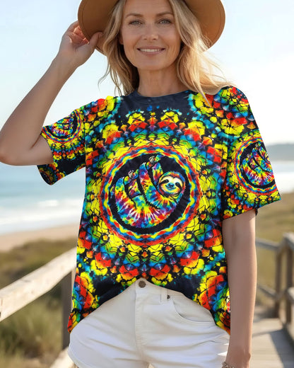 COLORFUL SLOTH ALL OVER PRINT - TYLN0704263