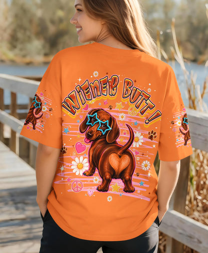 GUESS WHAT DACHSHUND DOG FUNNY ALL OVER PRINT - TLHG2505261