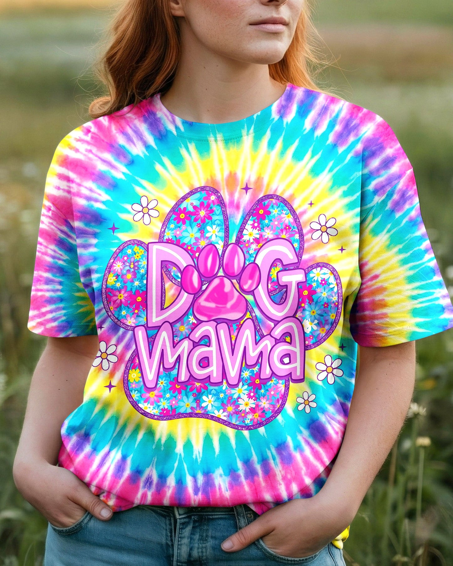 DOG MAMA ALL OVER PRINT - TYLN0505262