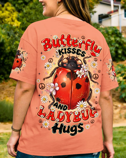 BUTTERFLY KISSES AND LADYBUG HUGS ALL OVER PRINT - TYQY0705262