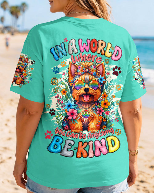 BE KIND YORKSHIRE TERRIER DOG ALL OVER PRINT - TYQY1405261