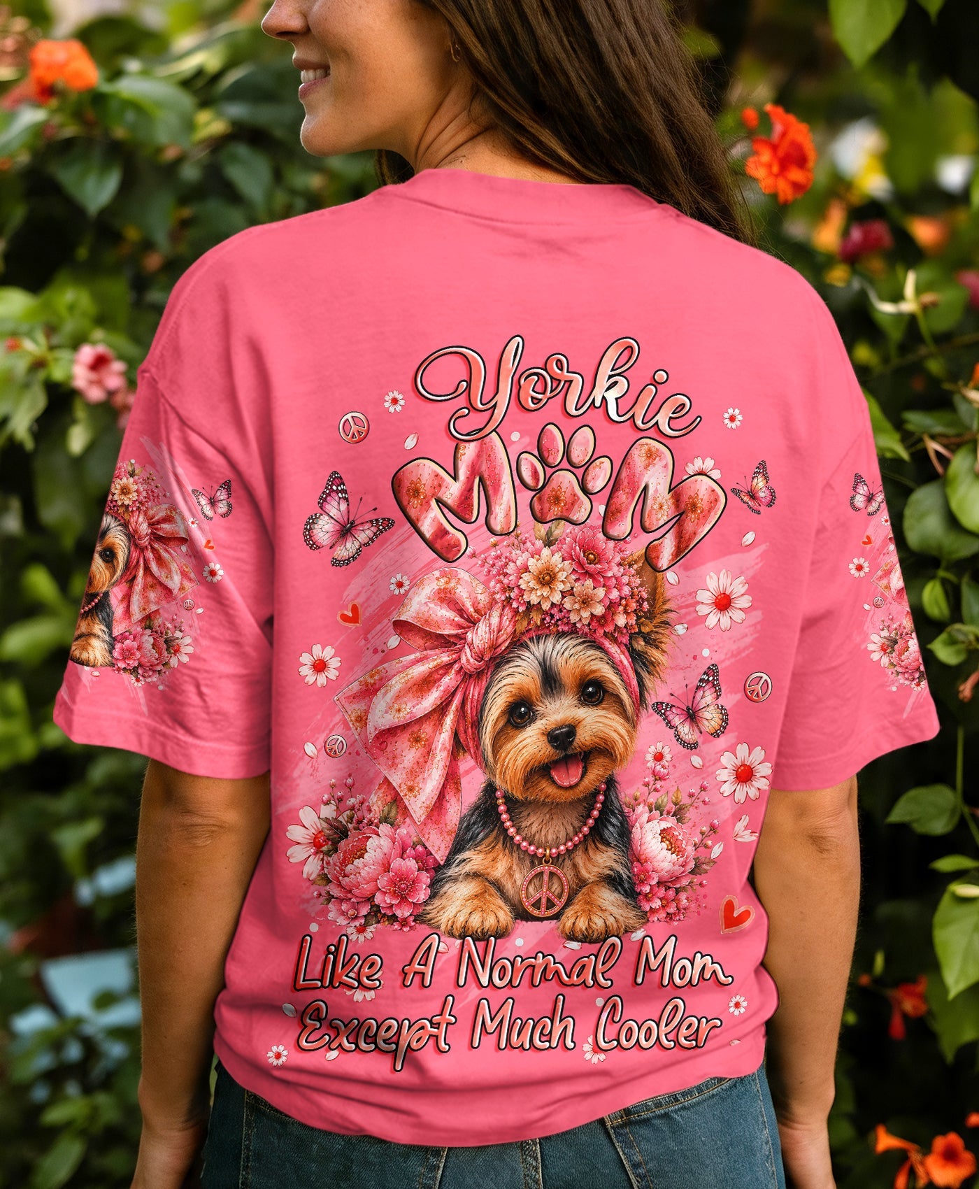 YORKIE MOM COOLER DOG ALL OVER PRINT - TLHG2105261