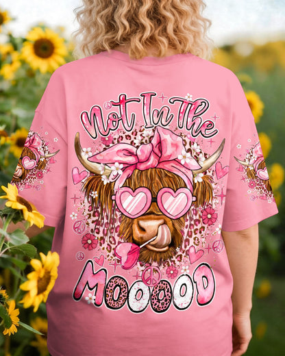 NOT IN THE MOOOOD COW ALL OVER PRINT - TYQY1006263