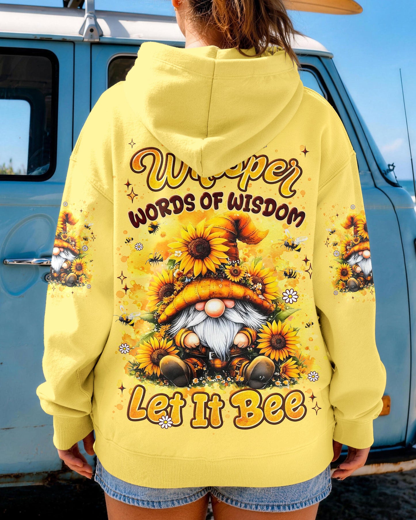 WHISPER WORDS OF WISDOM LET IT BEE GNOME ALL OVER PRINT - TYLN2206262