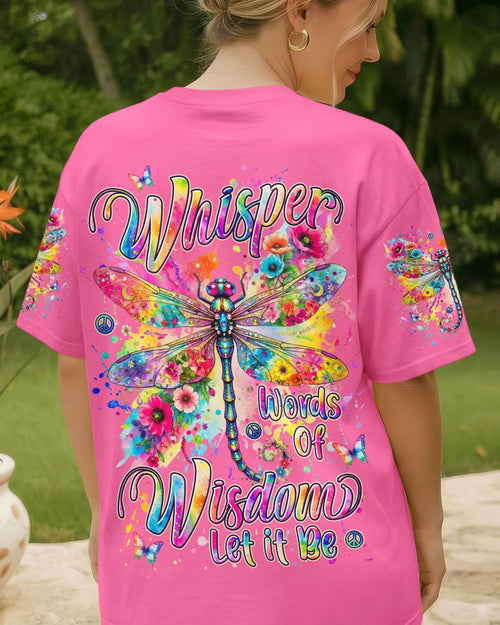 WHISPER WORDS OF WISDOM LET IT BE DRAGONFLY ALL OVER PRINT - TYLN0406263